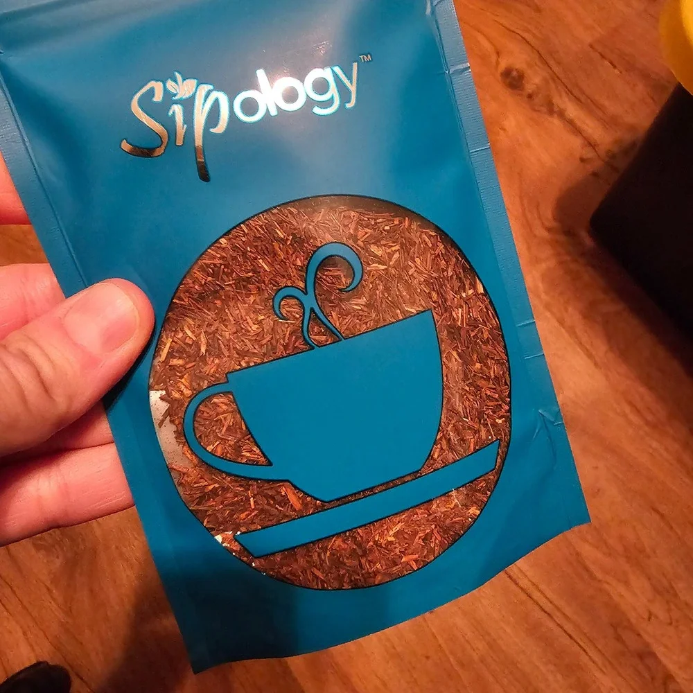 Sipology by Steeped Tea Vanilla Cupcake Rooibos Tea Caffeine Free 0.88oz 25g New